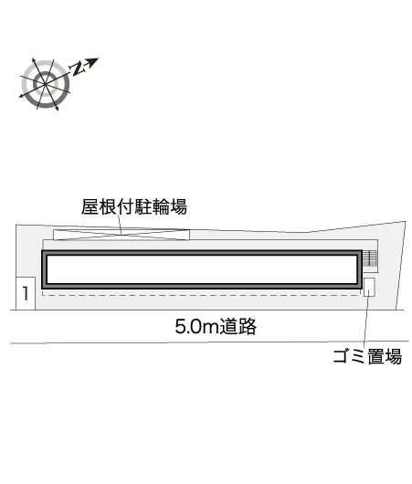 清瀬市松山２丁目 月極駐車場